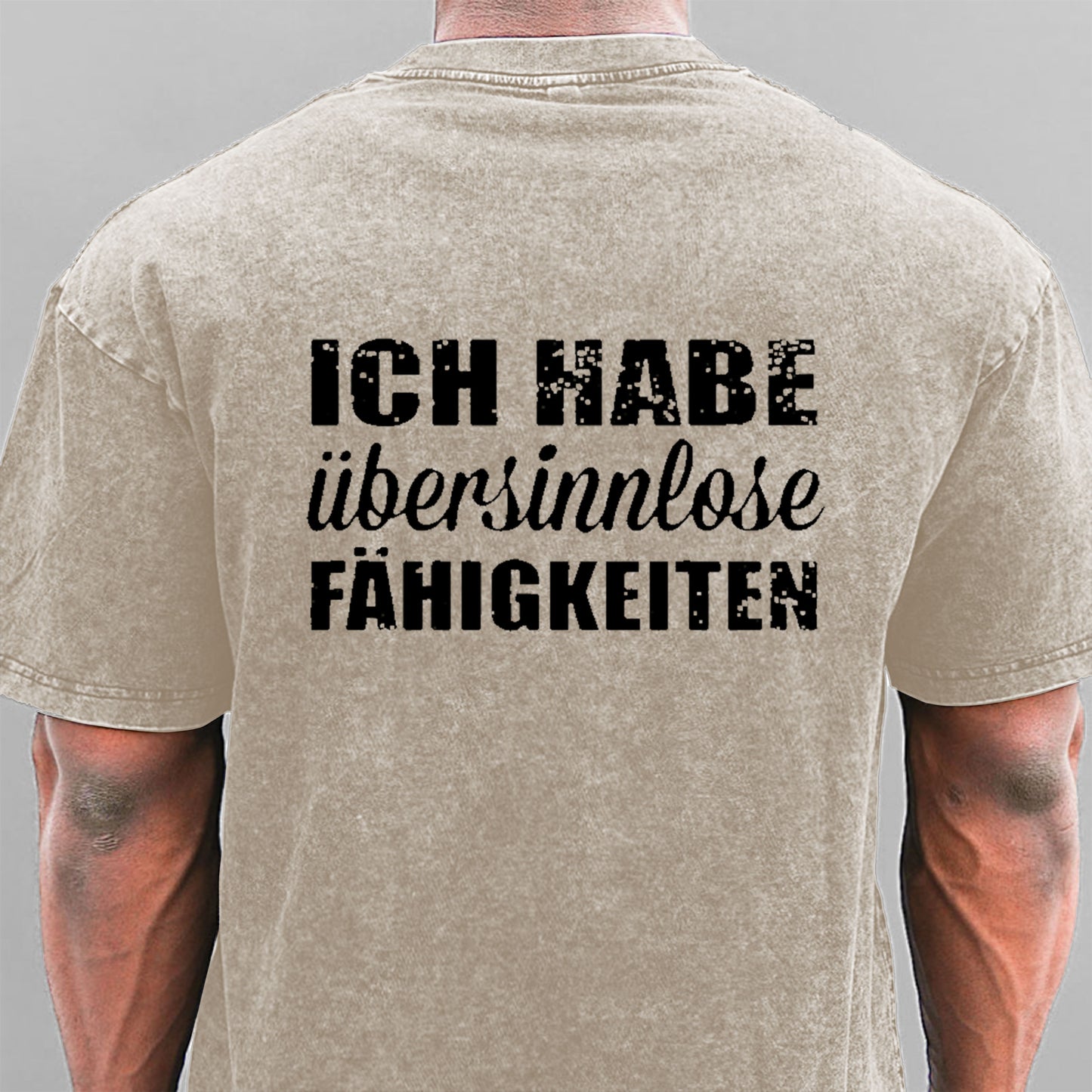 Ich Habe Übersinnlose Fühigkeiten Gewaschene Vintage T-Shirt