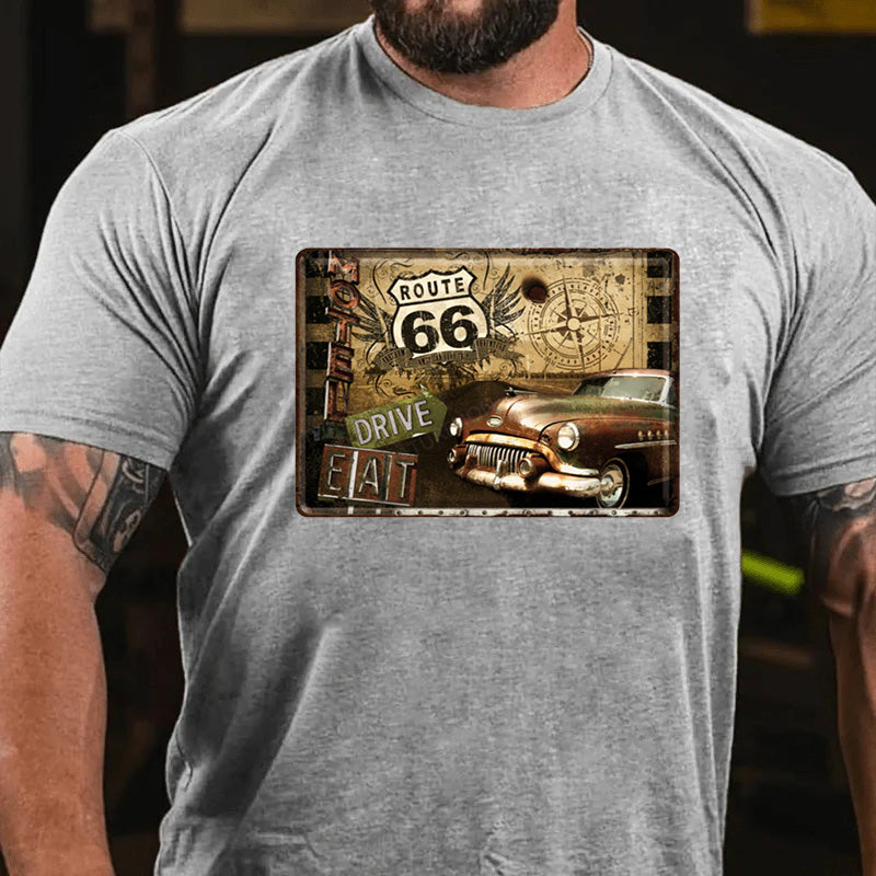 Maturelion Route 66 T-Shirt