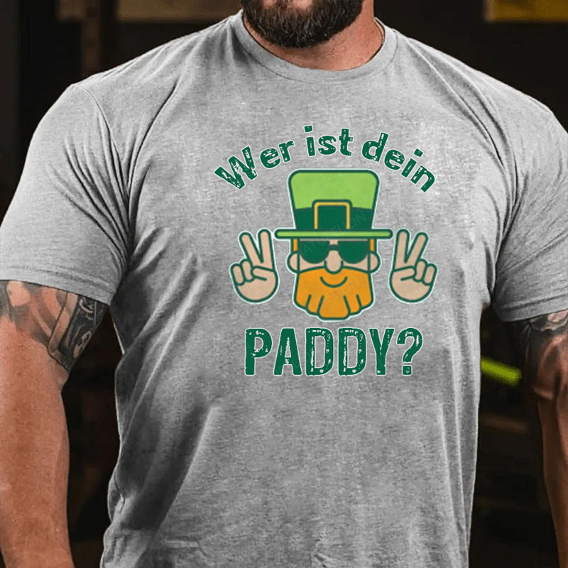 Wo Ist Dein Paddy St. Patricks Tag T-Shirt