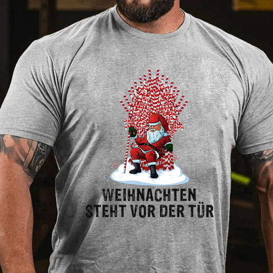 Weihnachten steht vor der Tür T-Shirt