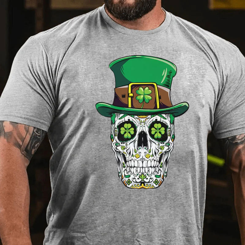 St. Patricks Tag Skeleton T-Shirt