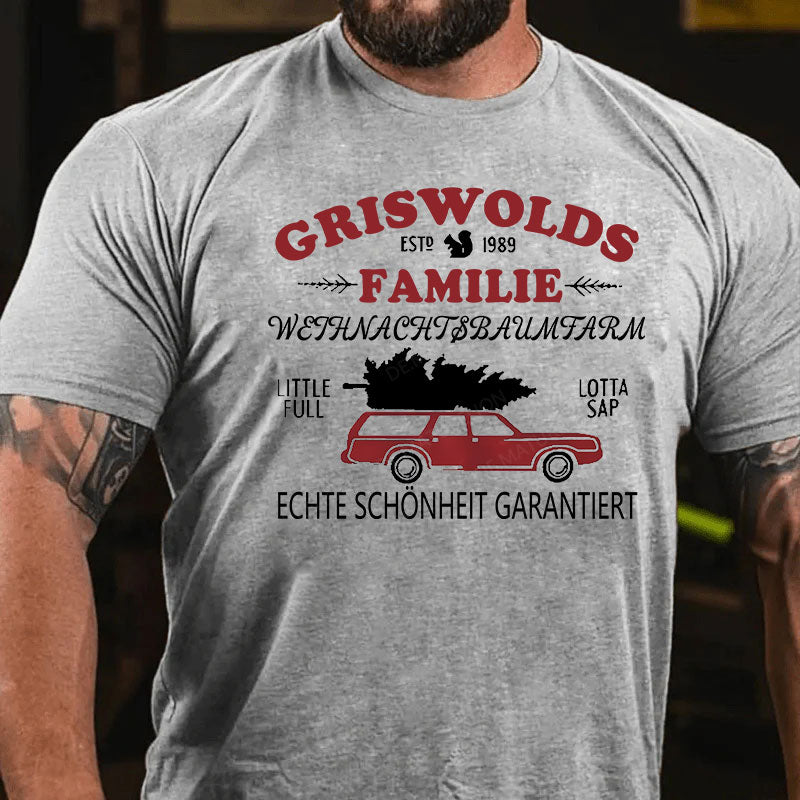 Griswolds Familie Weihnachtsbaumfarm Echte Schönheit Garantiert T-Shirt