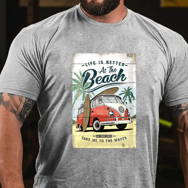 Maturelion Urlaub Am Strand T-Shirt