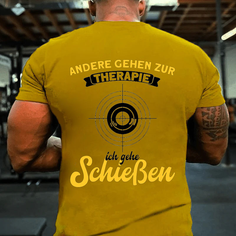 Sport Männer Sport Schütze T-Shirt