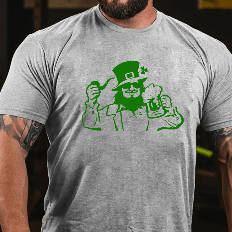 St. Patricks Tag Bier Und Zigarre T-Shirt