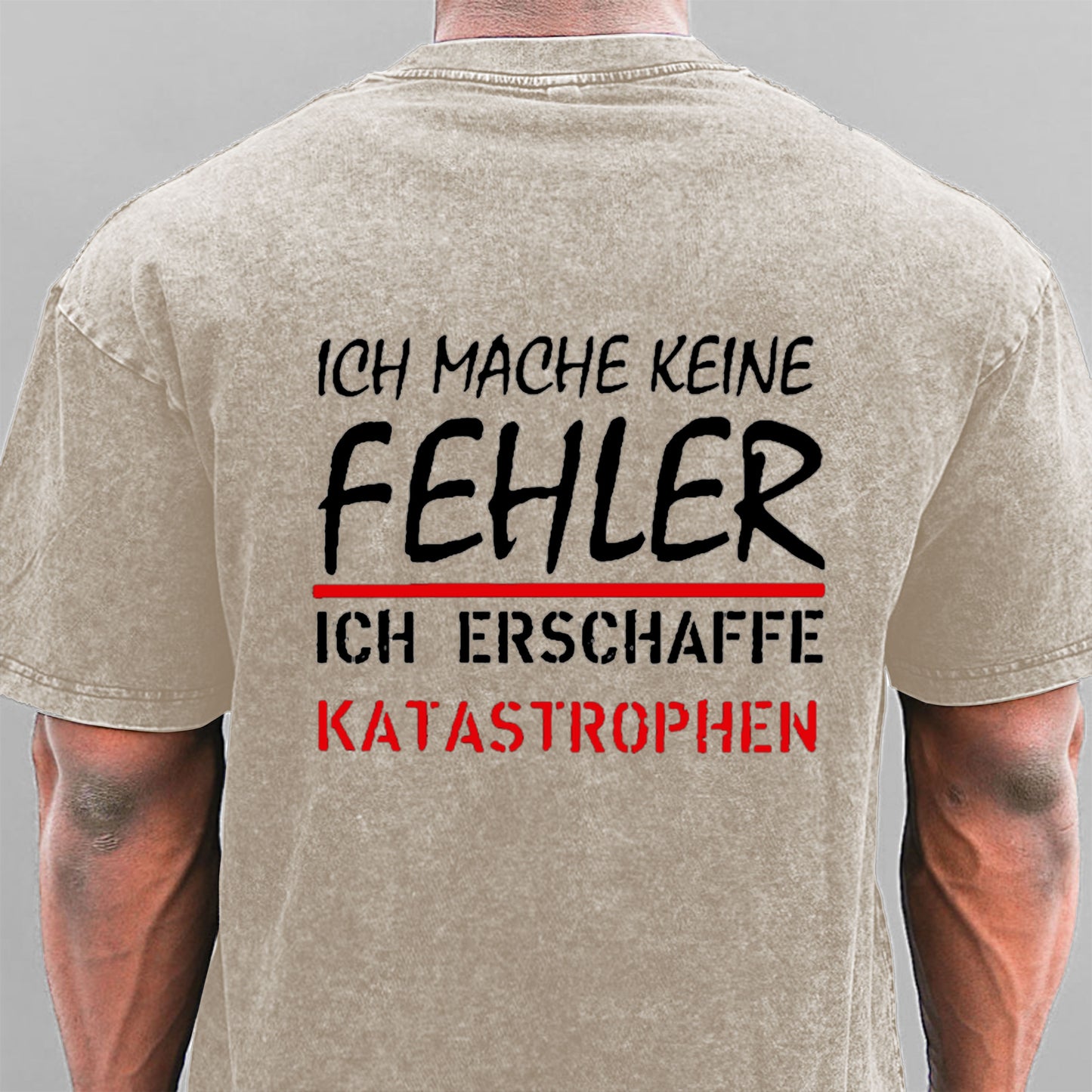 Ich Mache Keine Fehler Gewaschene Vintage T-Shirt