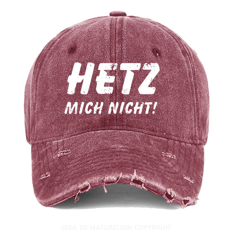 Hetz Mich Nicht Gewaschene Vintage Cap