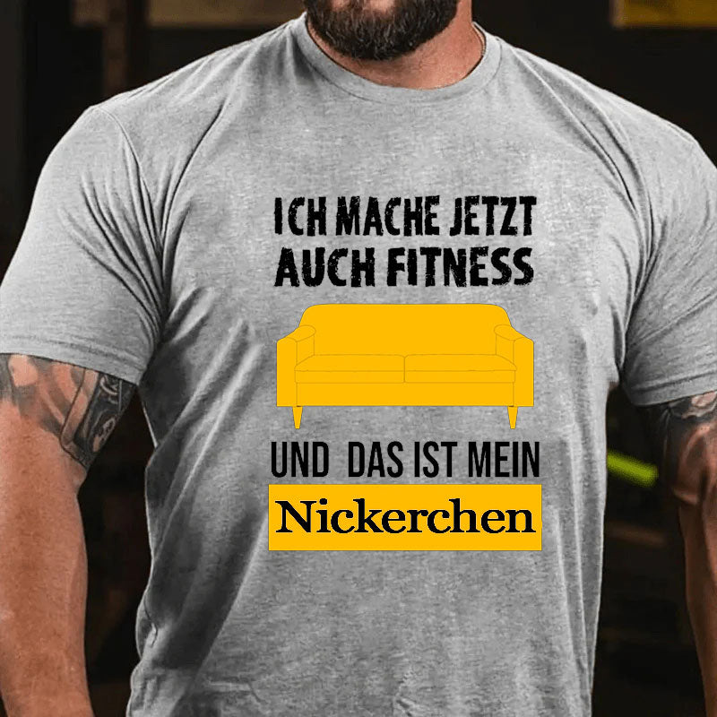 Witziger Fitness Spruch T-Shirt