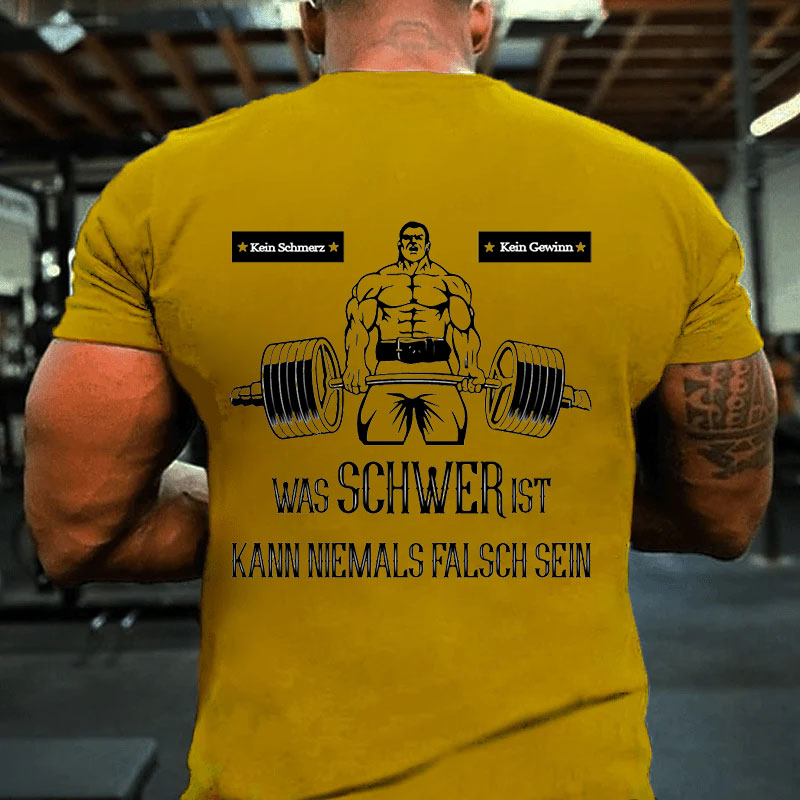 Gym Fitness Training T-Shirt