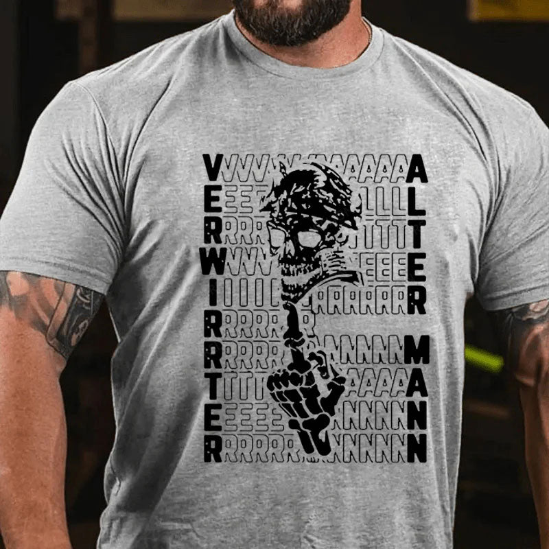 Verwirrter Alter Mann T-Shirt