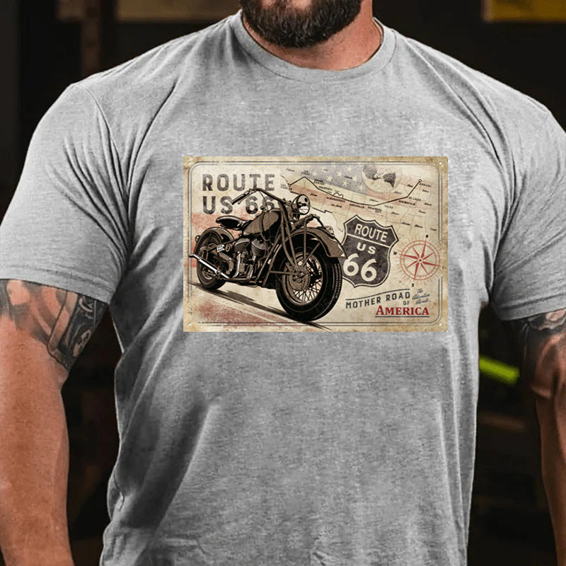 Maturelion Route 66 T-Shirt