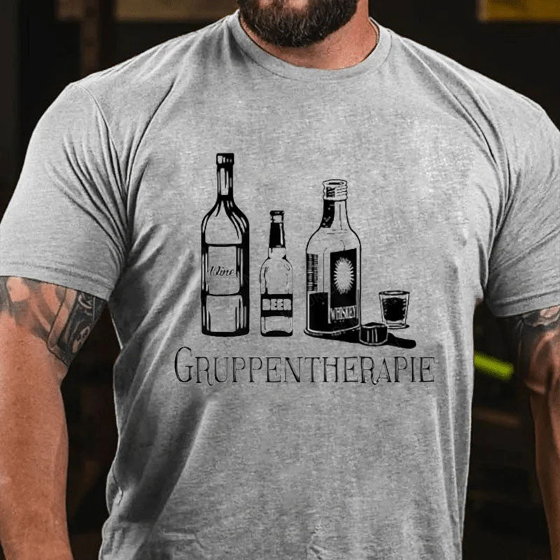 Gruppen Therapie Männer T-Shirt