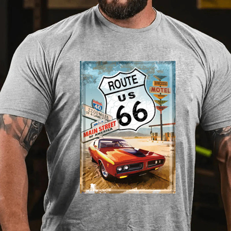 Maturelion Route 66 T-Shirt