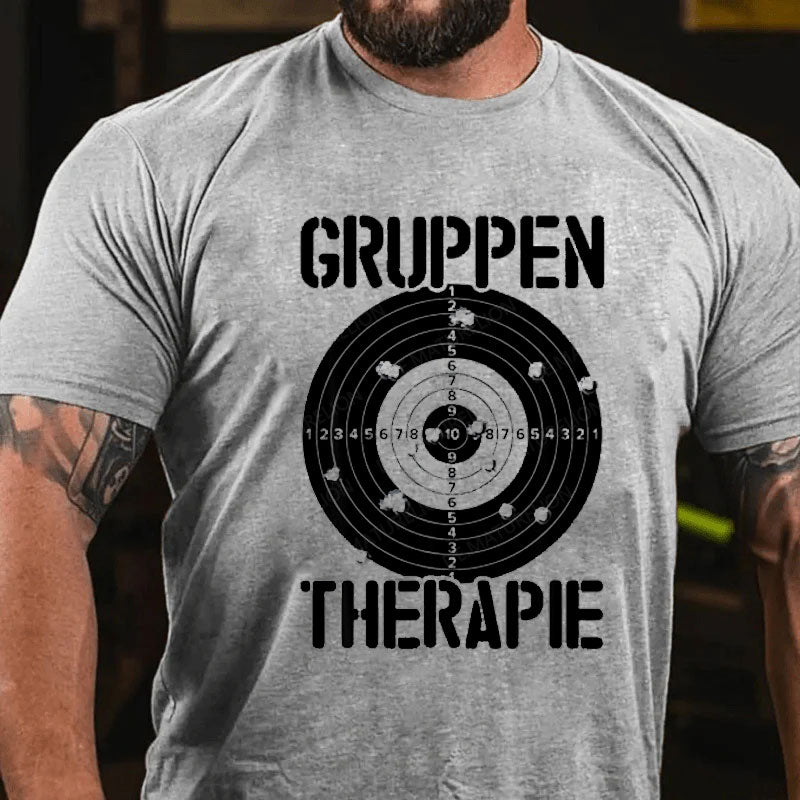 Gruppentherapie Sportschießen Sportschützen T-Shirt