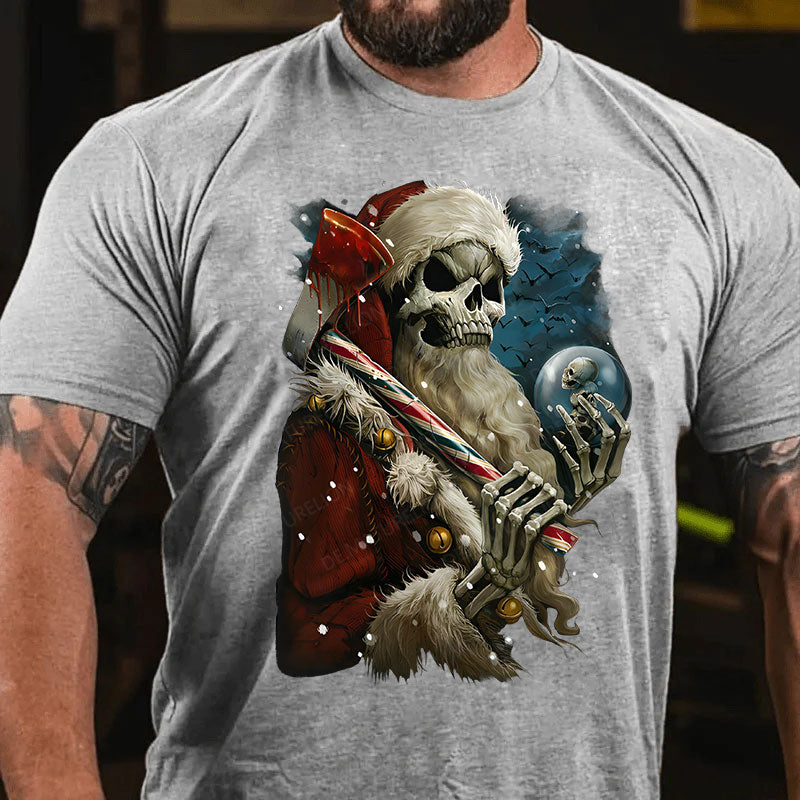 Skeleton Weihnachten T-Shirt