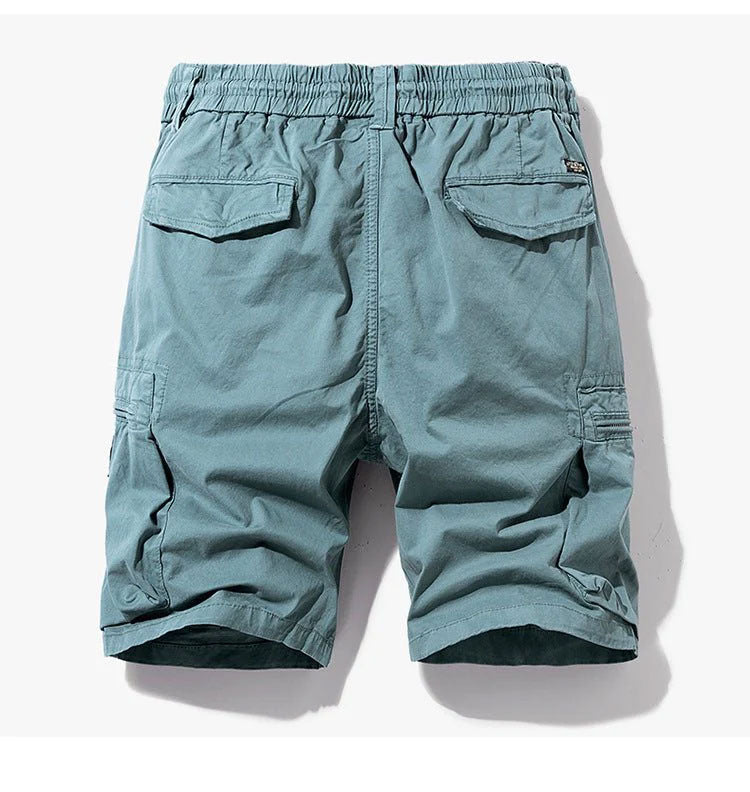 Baumwoll Sommershorts mit mehreren Taschen für Herren Shorts