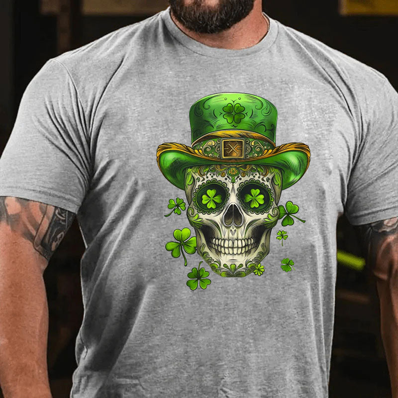 St. Patricks Tag Skeleton T-Shirt