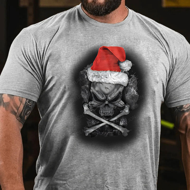 Skeleton Weihnachten T-Shirt