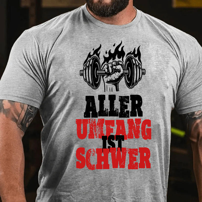 Aller Umfang ist schwer T-Shirt