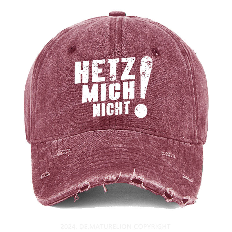 Hetz Mich Nicht Gewaschene Vintage Cap