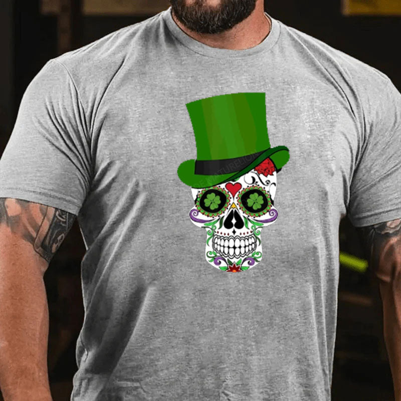 St. Patricks Tag Skeleton T-Shirt