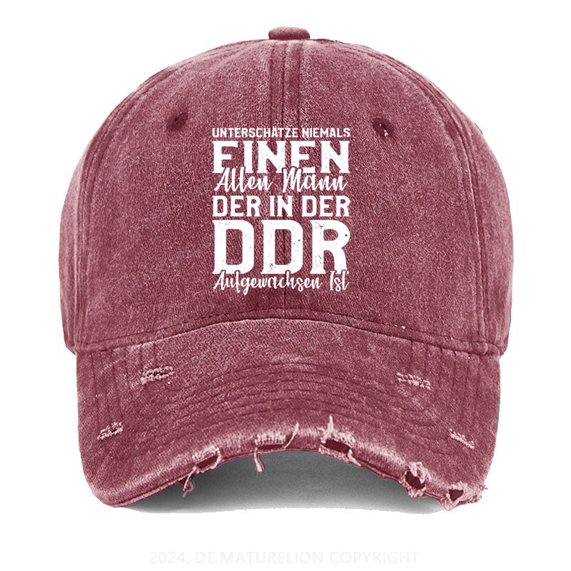 DDR Gewaschene Vintage Cap