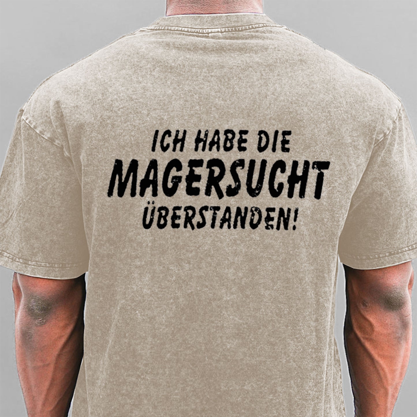 Ich Habe Die Magersucht Überstanden Gewaschene Vintage T-Shirt