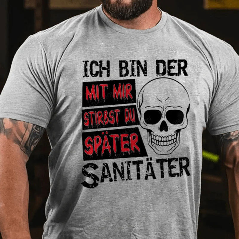 Ich bin der Sanitäter Halloween T-Shirt