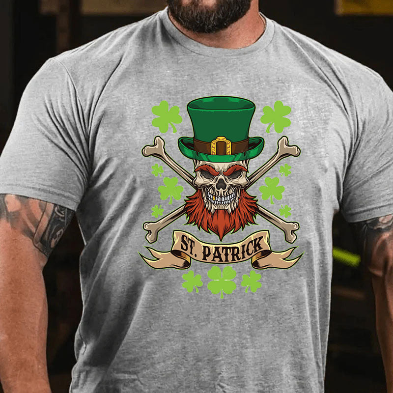 St. Patricks Tag Skeleton T-Shirt