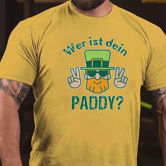 Wo Ist Dein Paddy St. Patricks Tag T-Shirt