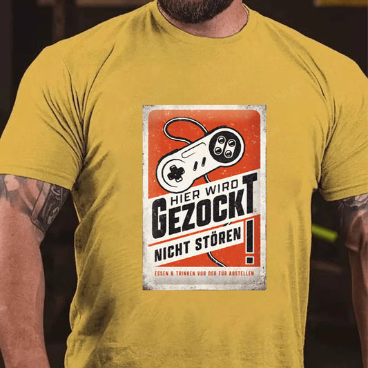 Maturelion Hier wird gezockt nicht stören T-Shirt