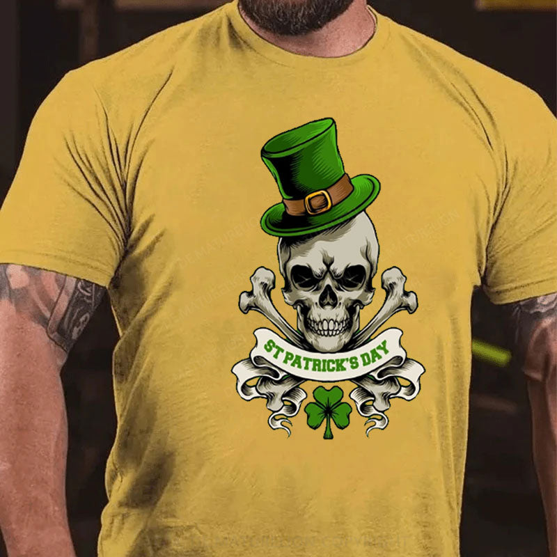 St. Patricks Tag Skeleton T-Shirt