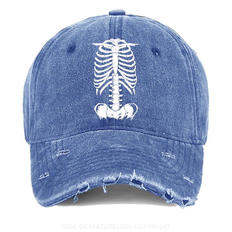 Halloween Teufel Skeleton Gewaschene Vintage Cap