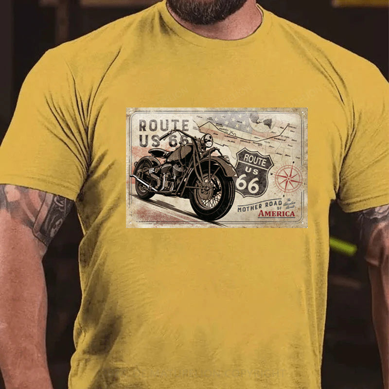 Maturelion Route 66 T-Shirt