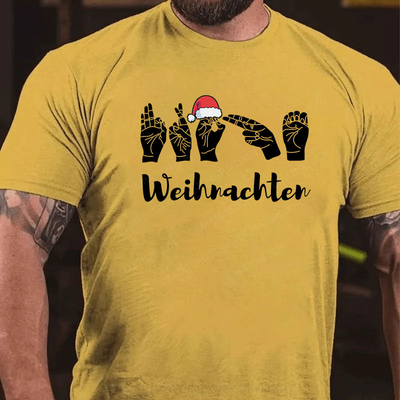 Frohe Weihnachten T-Shirt