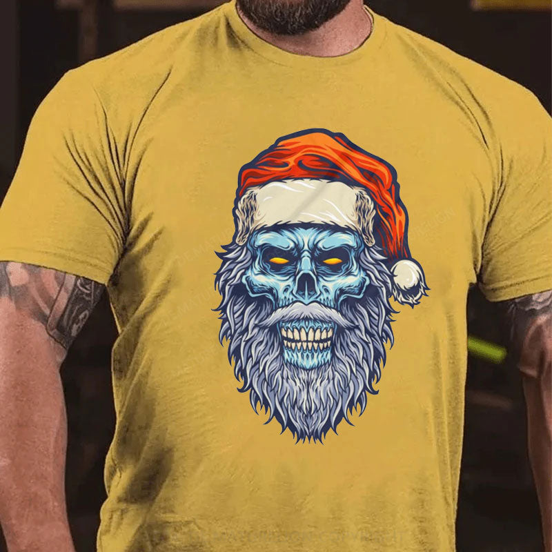 Frohe Weihnachten Schädel T-Shirt