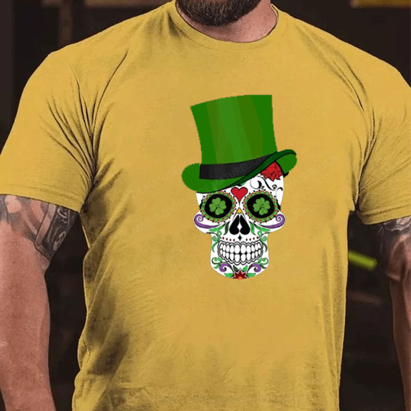 St. Patricks Tag Skeleton T-Shirt