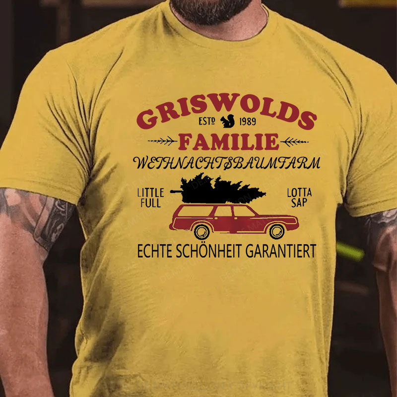 Griswolds Familie Weihnachtsbaumfarm Echte Schönheit Garantiert T-Shirt