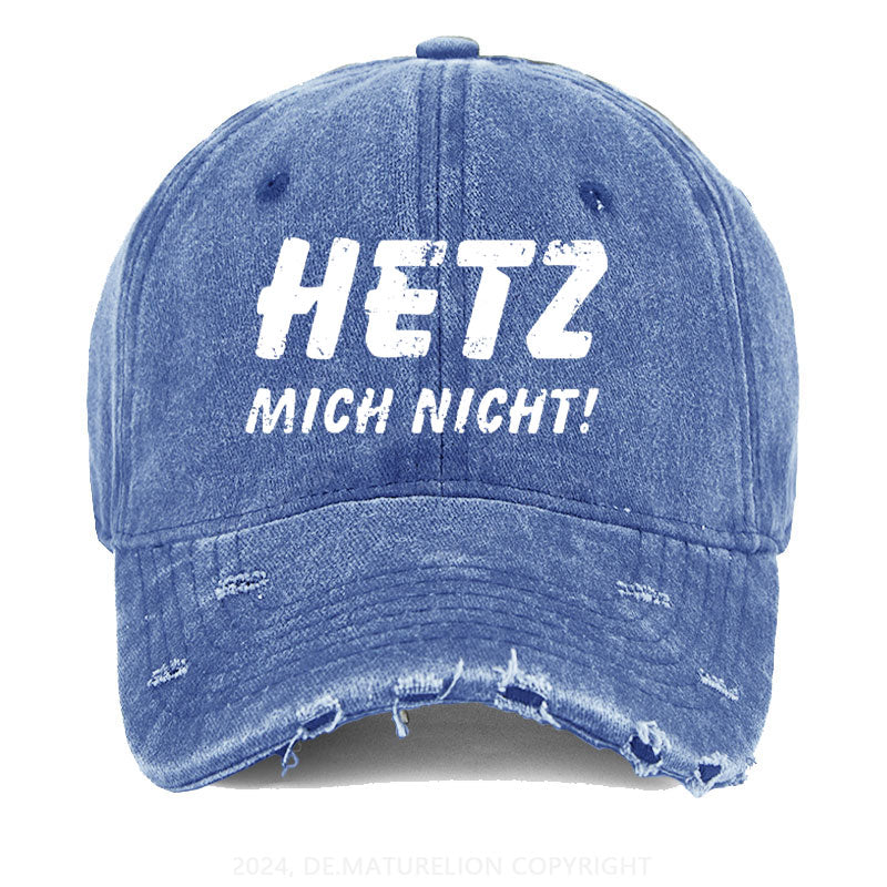 Hetz Mich Nicht Gewaschene Vintage Cap