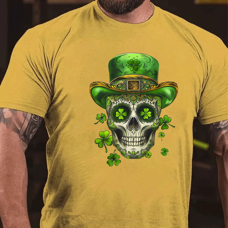 St. Patricks Tag Skeleton T-Shirt