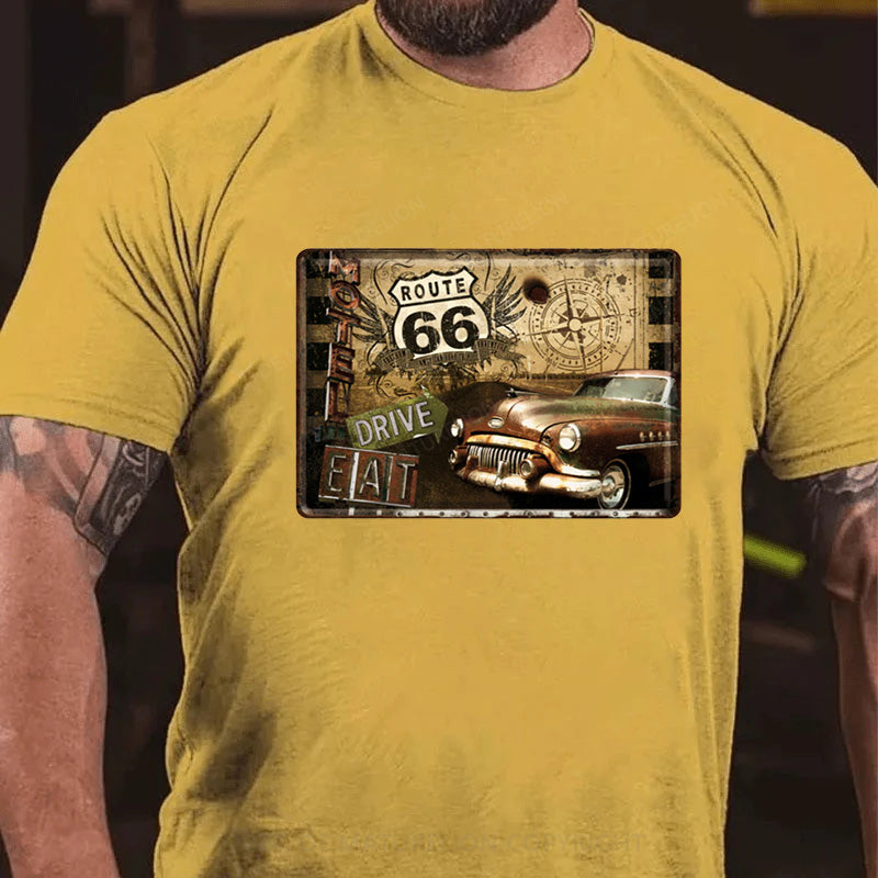 Maturelion Route 66 T-Shirt