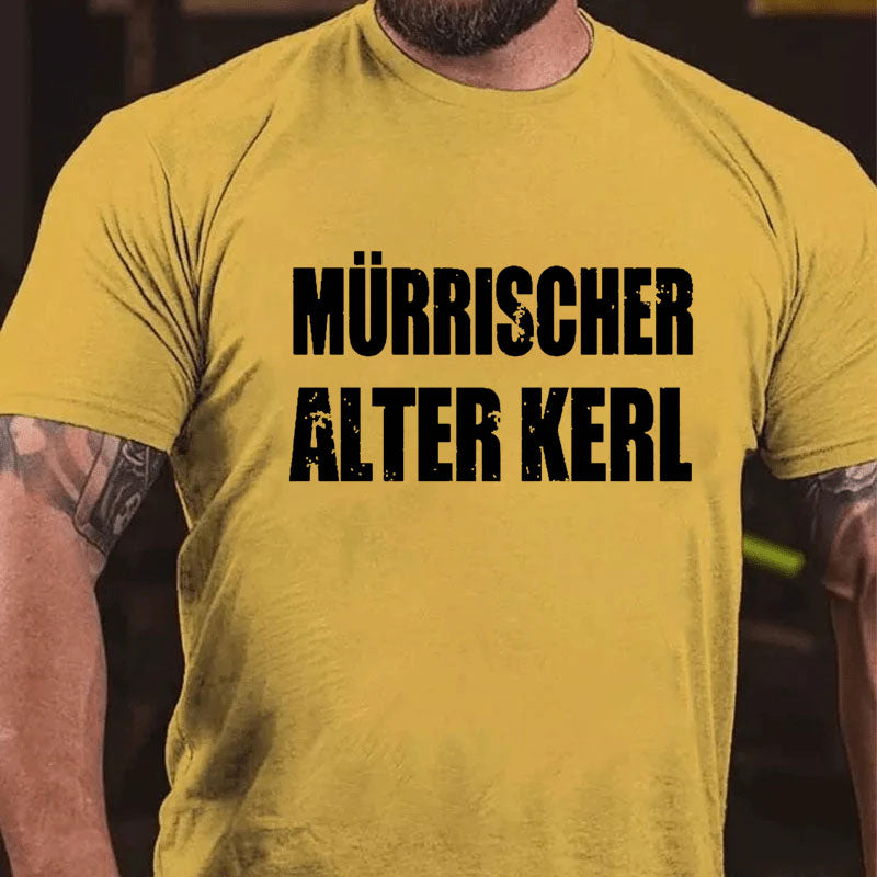 Mürrischer Alter Kerl T-Shirt