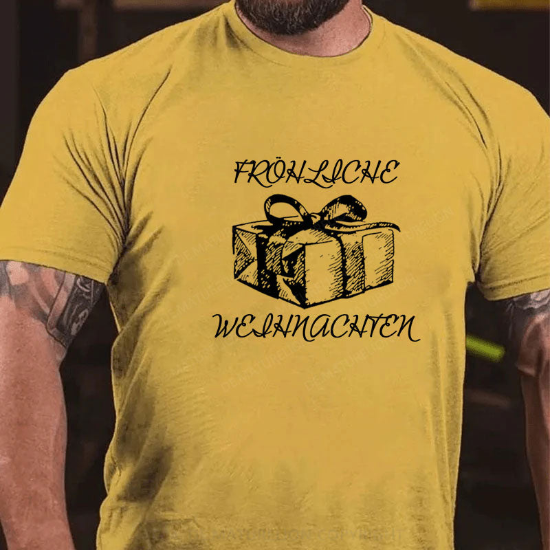 Geschenk Frohe Weihnachten T-Shirt