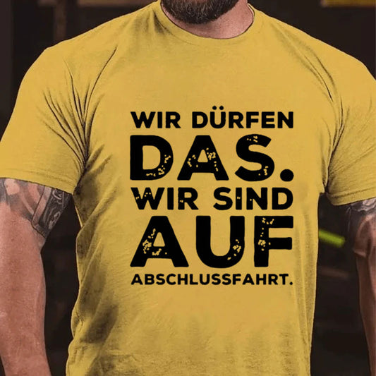 Die Abschlussfahrt Männer T-Shirt