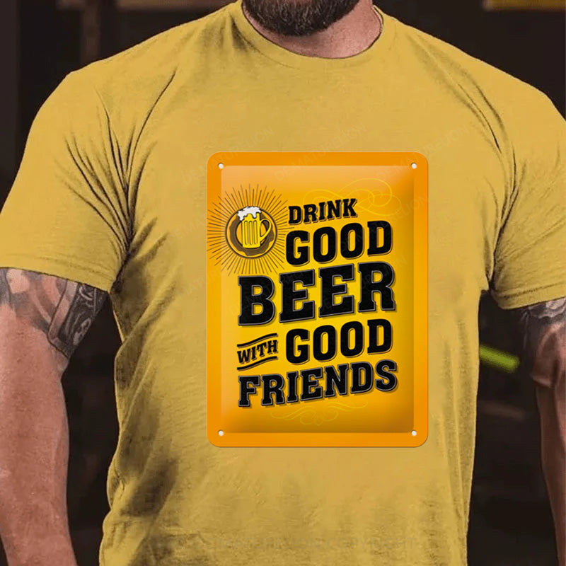 Maturelion Gutes Bier Gute Freunde T-Shirt