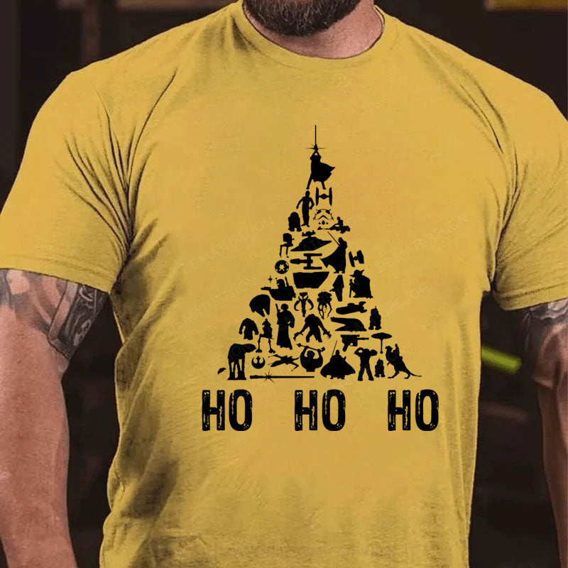 Ho Ho Ho Frohe Weihnachten T-Shirt