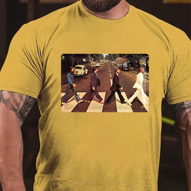 Maturelion Nostalgischer Stil T-Shirt