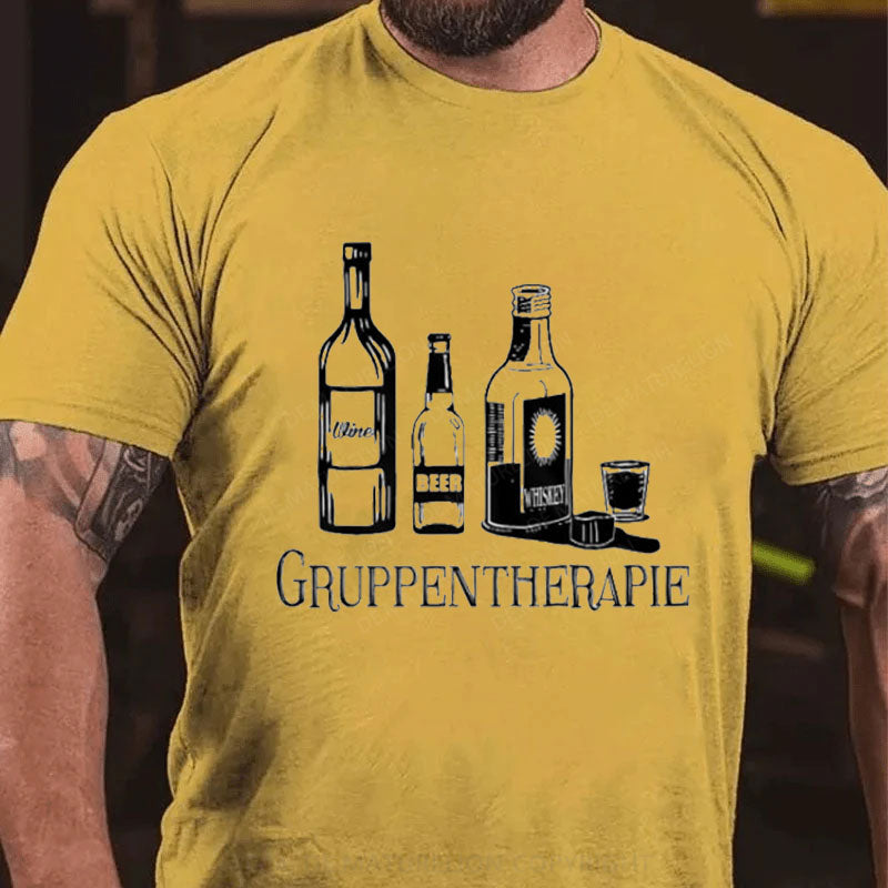 Gruppen Therapie Männer T-Shirt