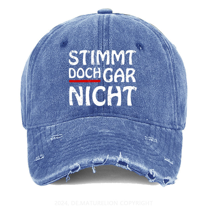 Stimmt Doch Gar Nicht Gewaschene Vintage Cap