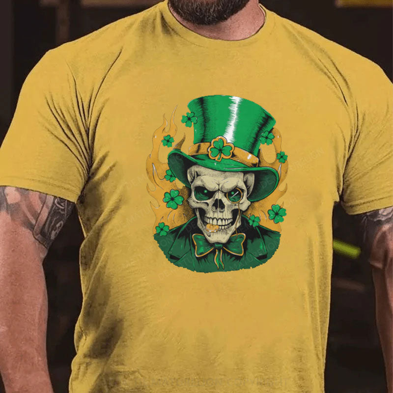 St. Patricks Tag Skeleton T-Shirt